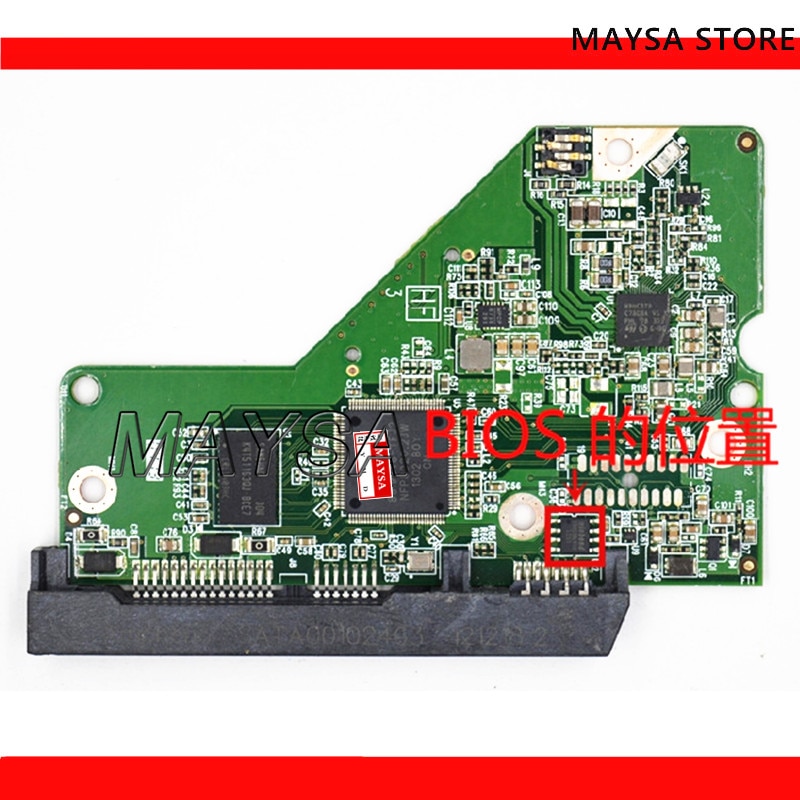 HDD PCB  , 2060-771824-003 REV A , 2060-771824-003 REV P1. 2060 771824 003 / 771824-K03 , 771824-L03